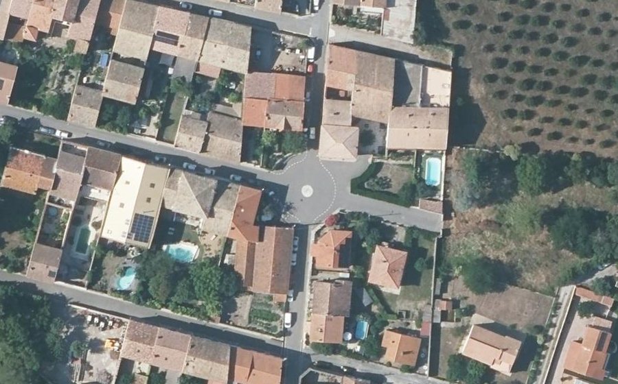 Vue aérienne du Mini-giratoire n°1371834545