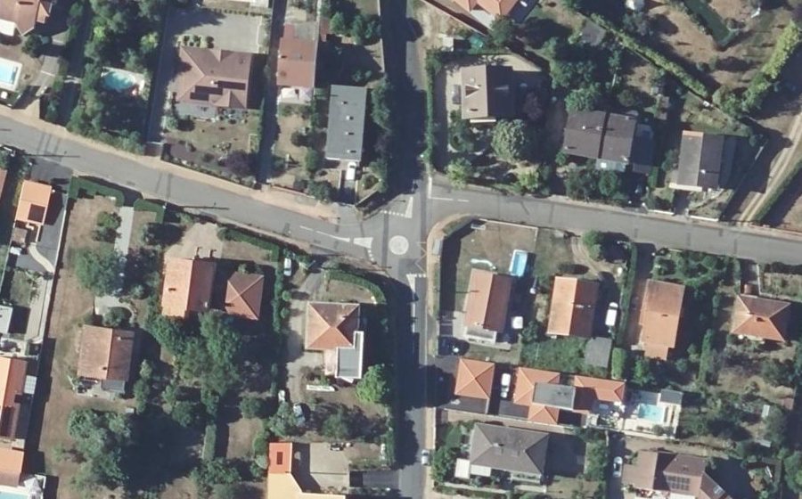 Vue aérienne du Mini-giratoire n°1371907573
