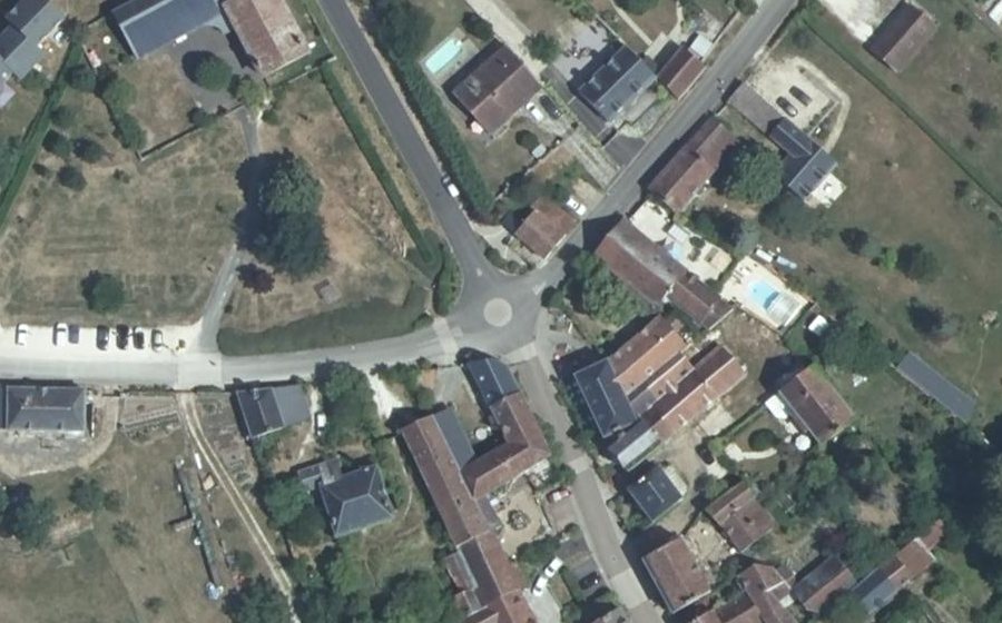 Vue aérienne du Mini-giratoire n°1372879824