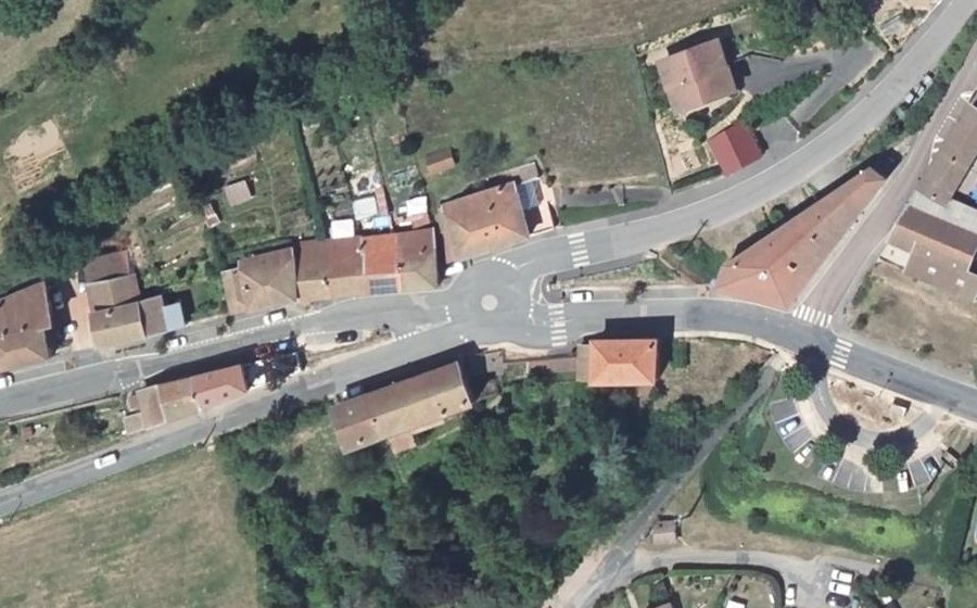 Vue aérienne du Mini-giratoire n°1374736824