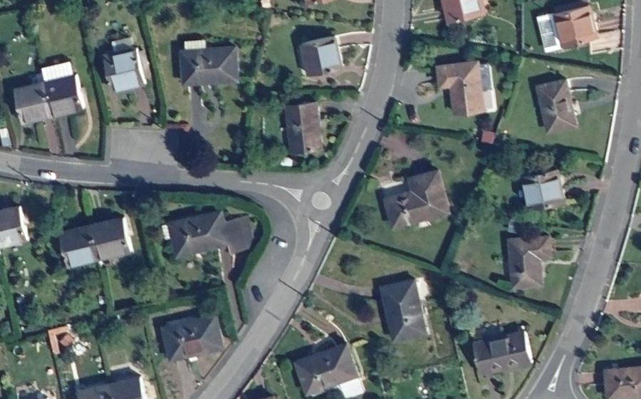 Vue aérienne du Mini-giratoire n°1375651837