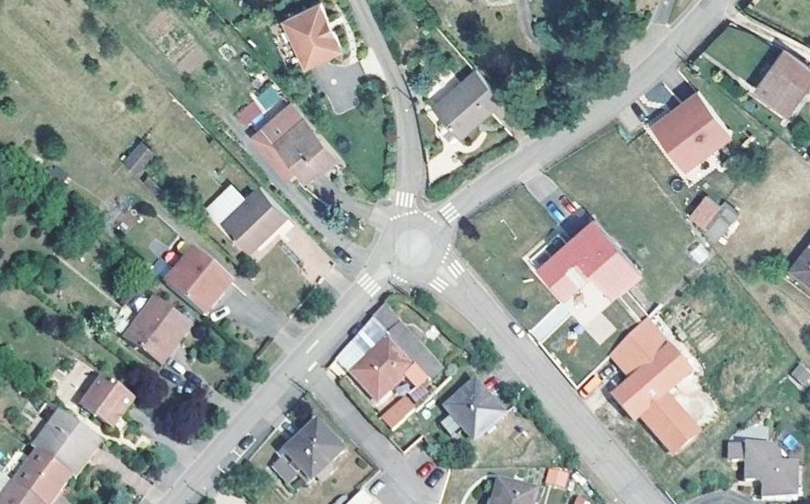 Vue aérienne du Mini-giratoire n°1375652717