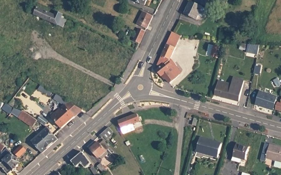 Vue aérienne du Mini-giratoire n°1375969216