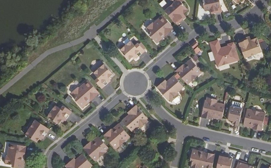 Vue aérienne du Mini-giratoire n°1378069776