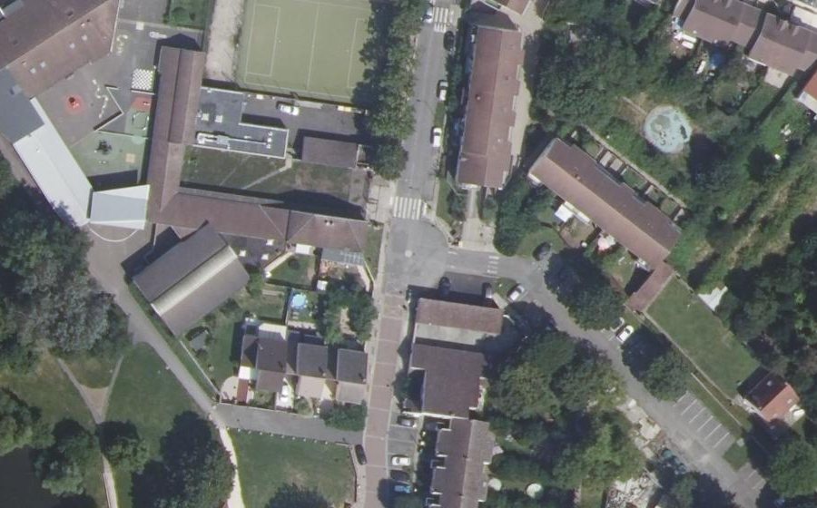Vue aérienne du Mini-giratoire n°1378730161