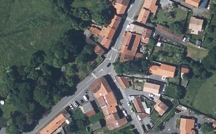 Vue aérienne du Mini-giratoire n°1379412122