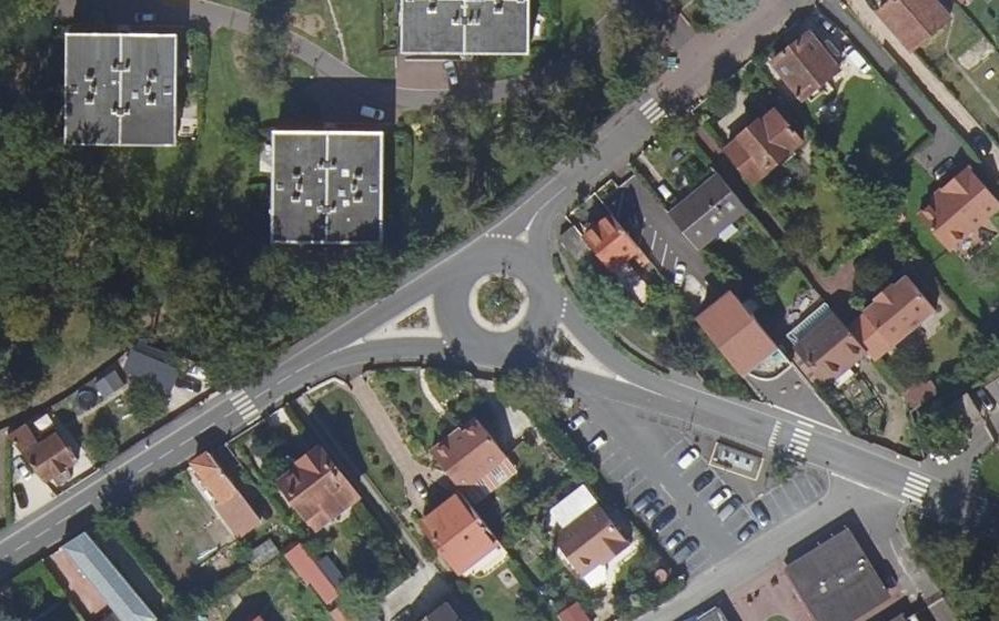 Vue aérienne du Avenue du Bois Chapet