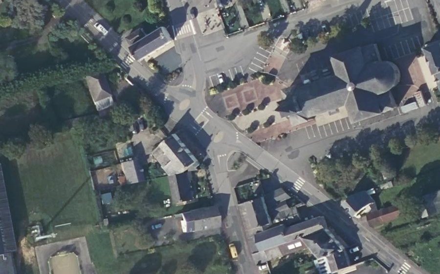 Vue aérienne du Mini-giratoire n°1385586099