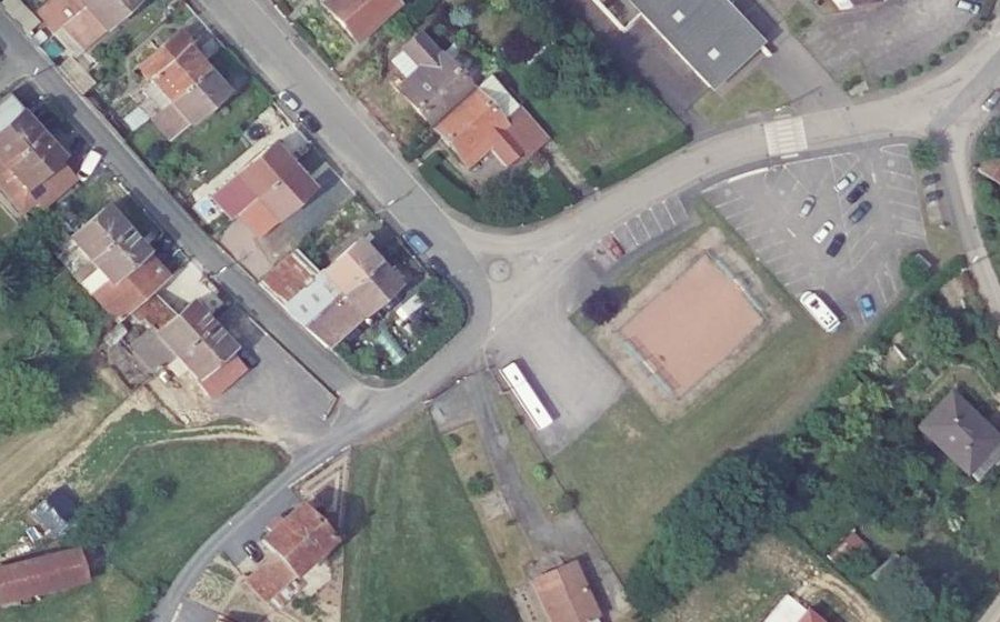 Vue aérienne du Mini-giratoire n°1387704656