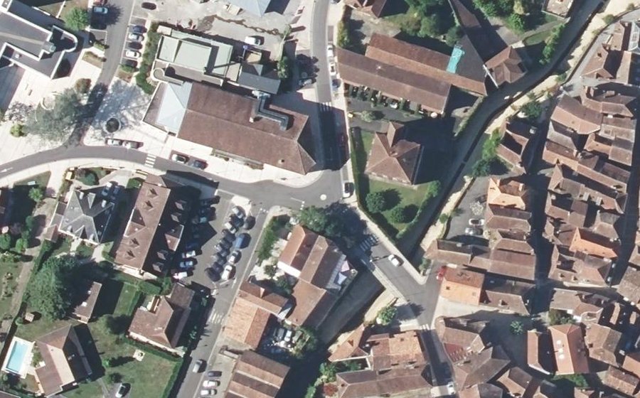 Vue aérienne du Mini-giratoire n°1388250566