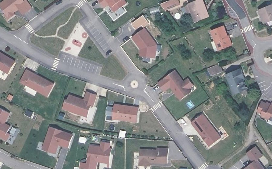 Vue aérienne du Mini-giratoire n°1388607652