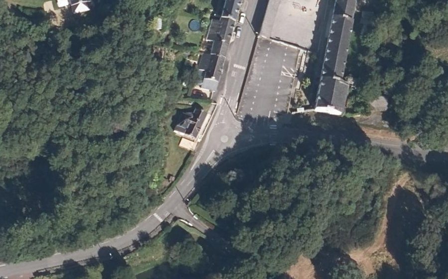 Vue aérienne du Mini-giratoire n°1388611076