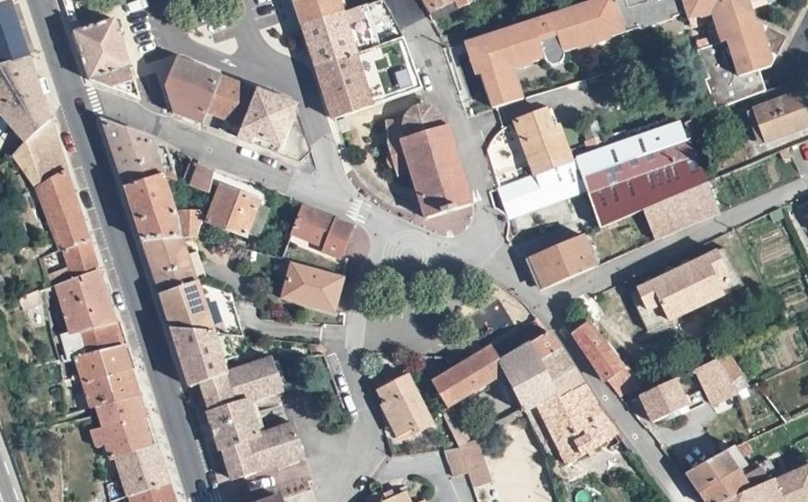 Vue aérienne du Mini-giratoire n°1390744280