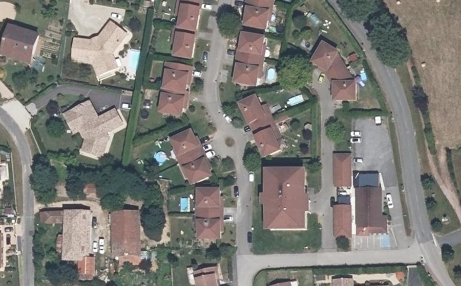 Vue aérienne du Mini-giratoire n°1391338259