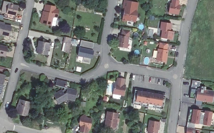 Vue aérienne du Mini-giratoire n°1395877537