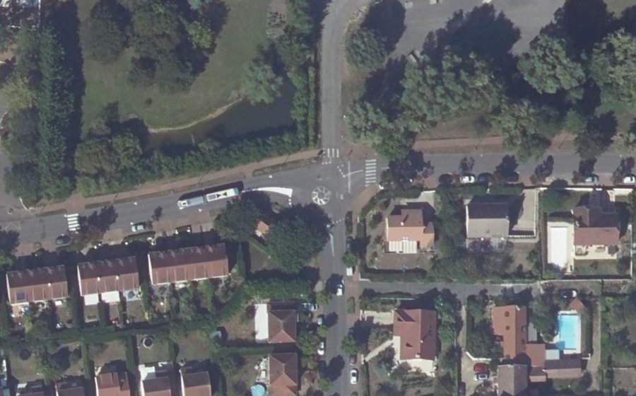 Vue aérienne du Mini-giratoire n°1396467108