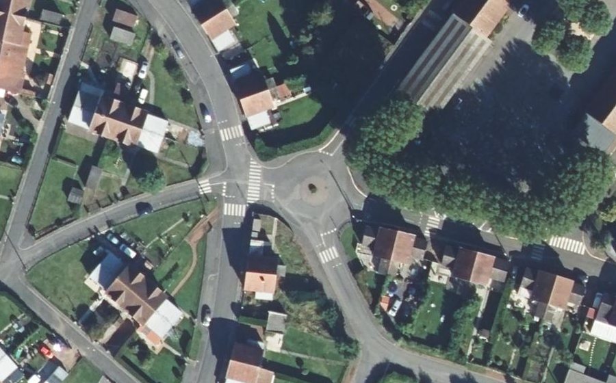 Vue aérienne du Mini-giratoire n°1396853930