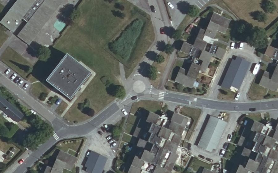 Vue aérienne du Mini-giratoire n°1396928538