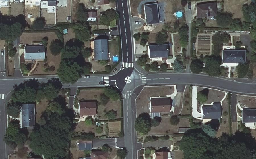 Vue aérienne du Mini-giratoire n°1397845976