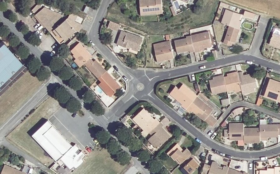 Vue aérienne du Mini-giratoire n°1398749712