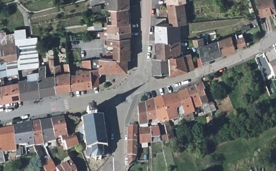 Vue aérienne du Mini-giratoire n°1402196099