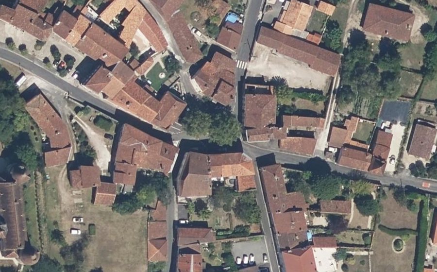 Vue aérienne du Mini-giratoire n°1402667130