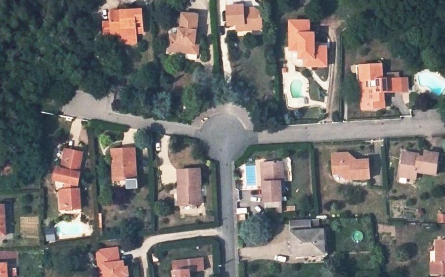 Vue aérienne du Mini-giratoire n°1403269759
