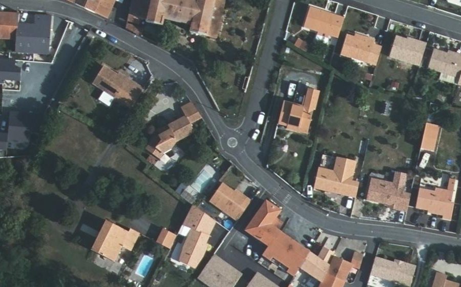 Vue aérienne du Mini-giratoire n°1404354471