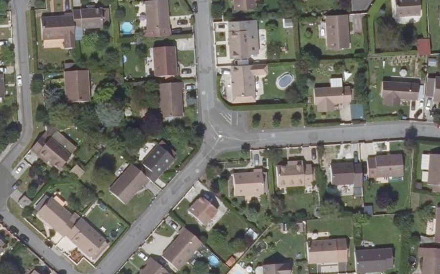 Vue aérienne du Mini-giratoire n°1404983139