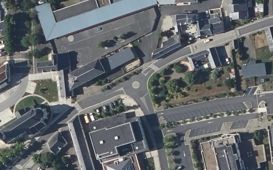 Vue aérienne du Mini-giratoire n°1406923868