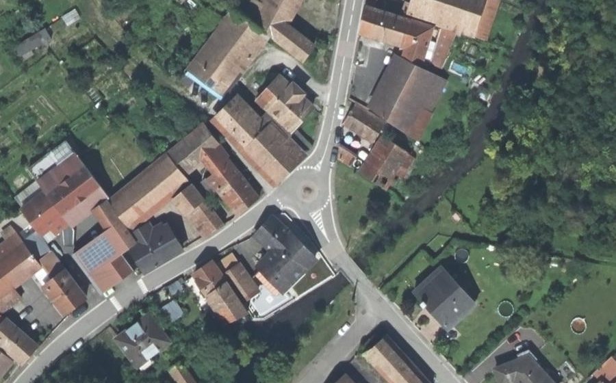 Vue aérienne du Mini-giratoire n°1407077584