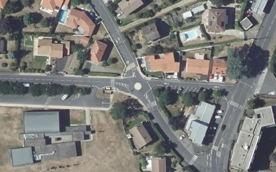 Vue aérienne du Mini-giratoire n°1407254539