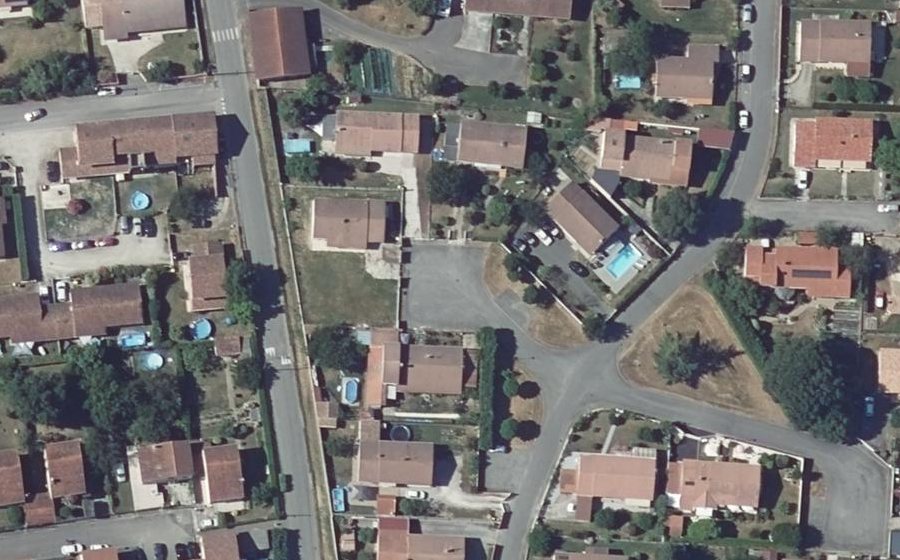 Vue aérienne du Mini-giratoire n°1410437468