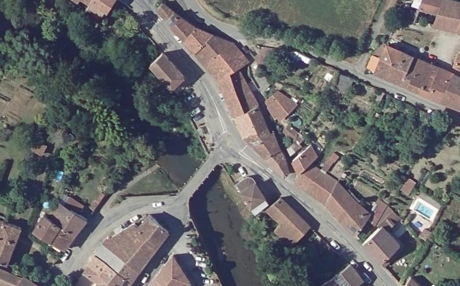Vue aérienne du Mini-giratoire n°1412111621