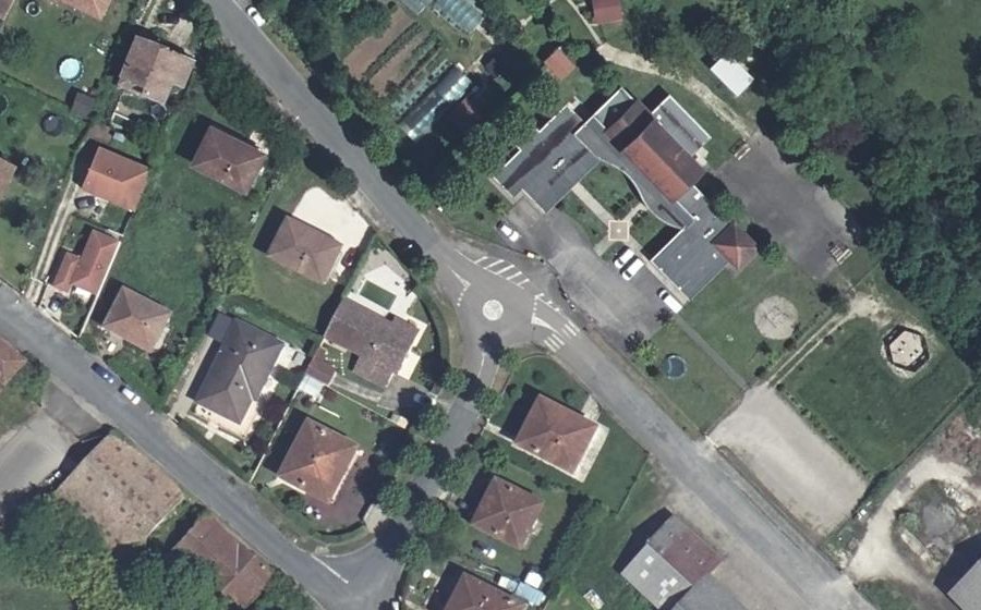 Vue aérienne du Mini-giratoire n°1412604570