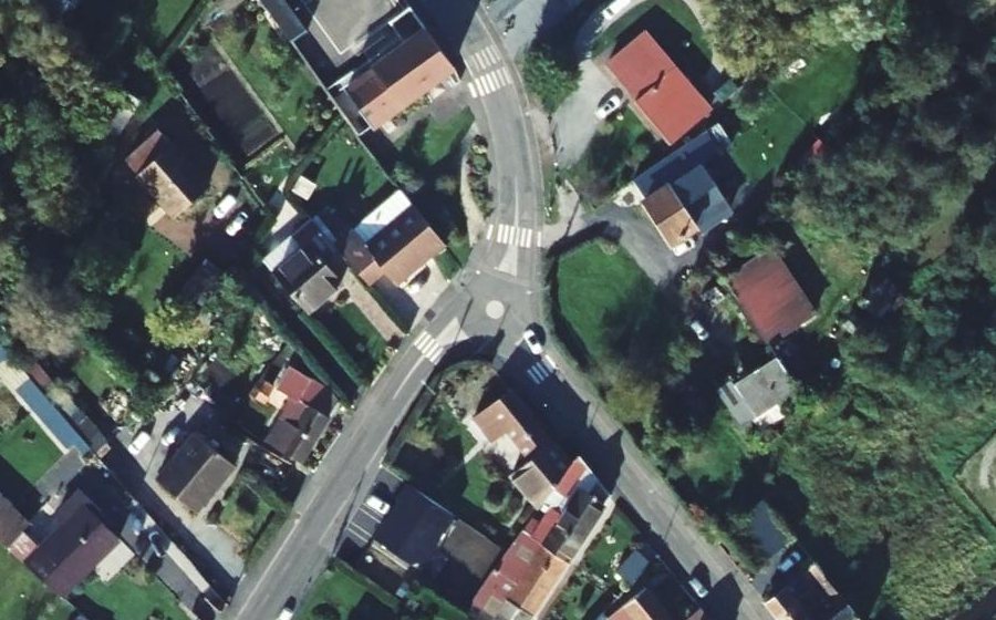 Vue aérienne du Mini-giratoire n°1413068397