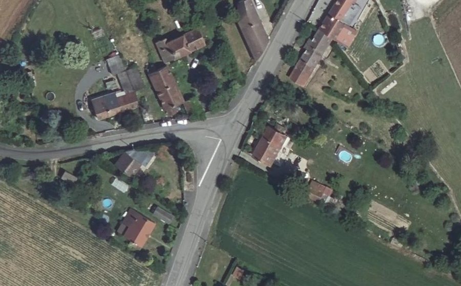 Vue aérienne du Mini-giratoire n°1414251768