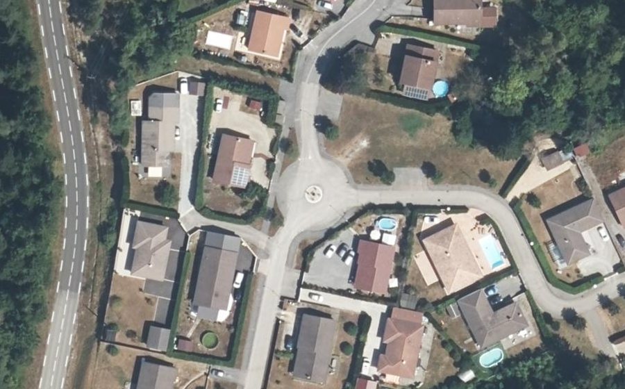 Vue aérienne du Mini-giratoire n°1415127180