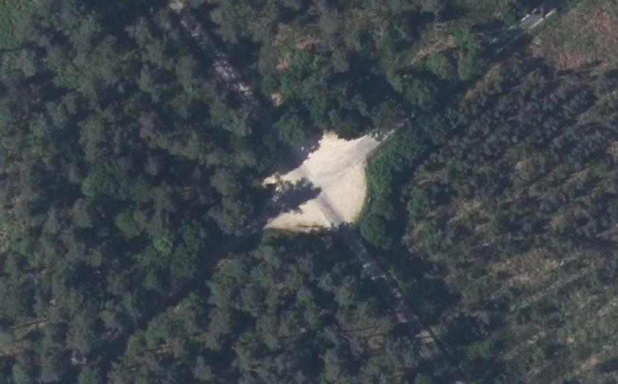 Vue aérienne du Rond-Point de St Georges