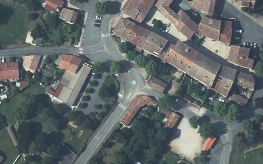 Vue aérienne du Mini-giratoire n°1416149285