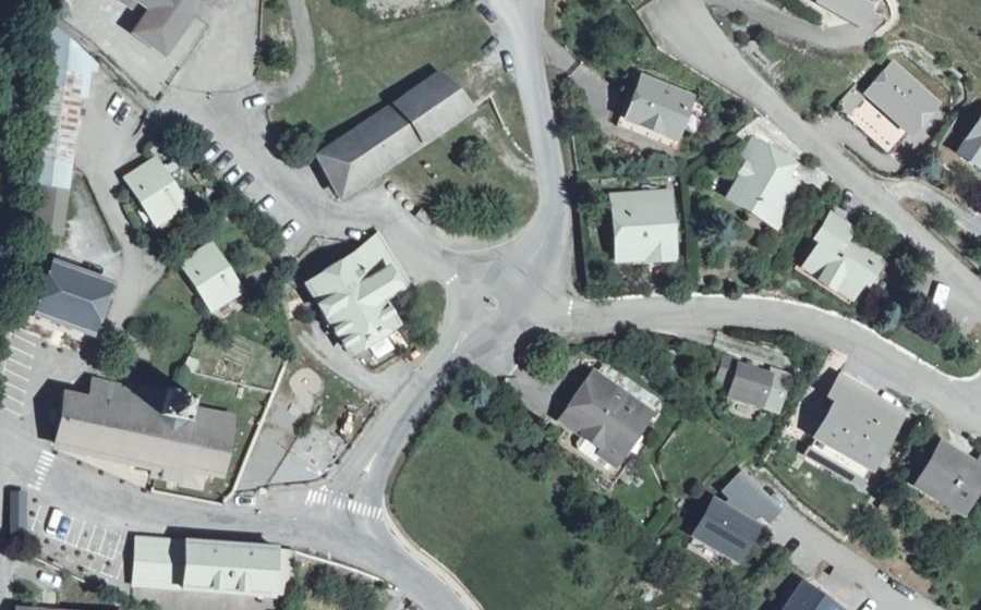 Vue aérienne du Mini-giratoire n°1416319917