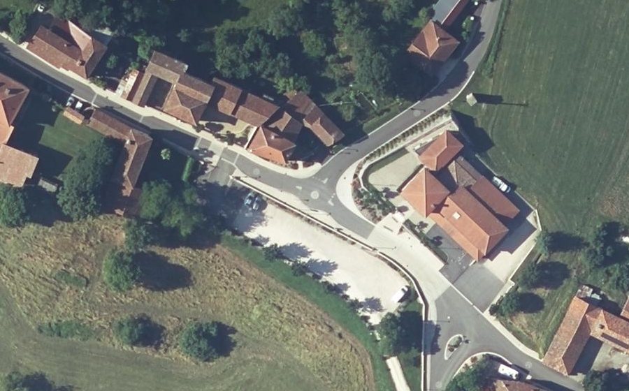 Vue aérienne du Mini-giratoire n°1417846699