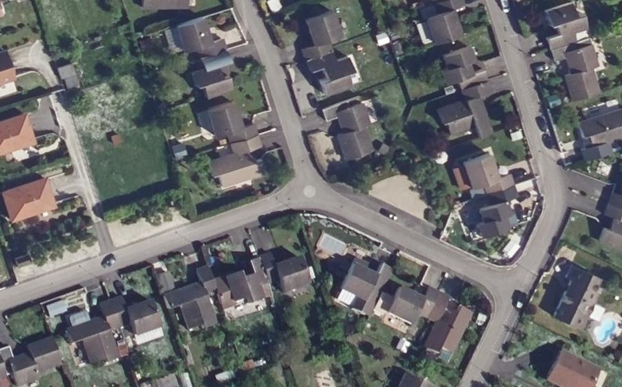 Vue aérienne du Mini-giratoire n°1417875130