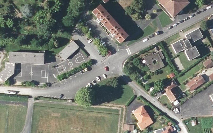 Vue aérienne du Mini-giratoire n°1418282531