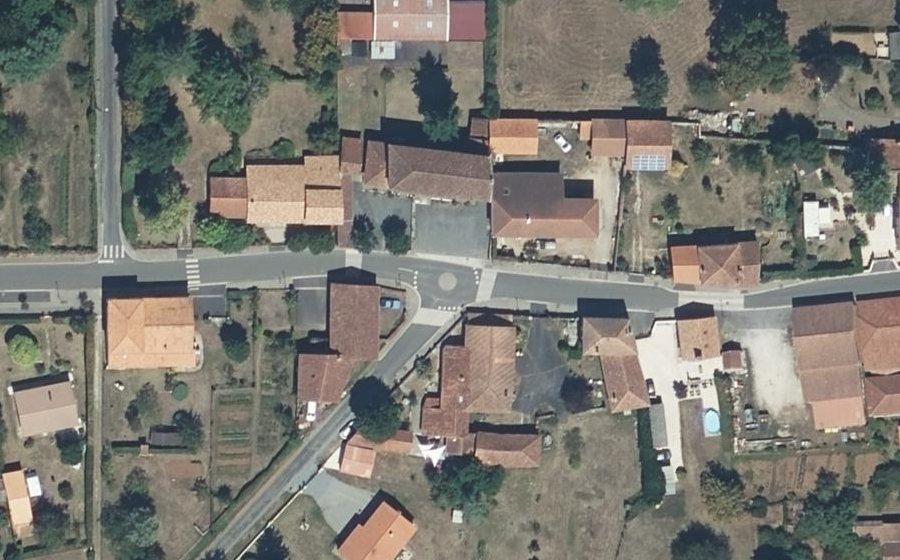 Vue aérienne du Mini-giratoire n°1419454438