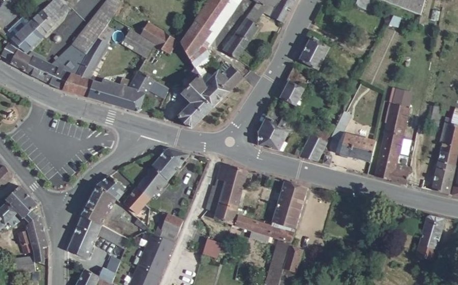 Vue aérienne du Mini-giratoire n°1420639431