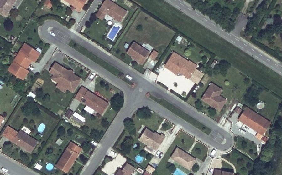 Vue aérienne du Mini-giratoire n°1422488772
