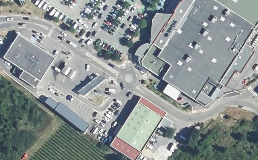Vue aérienne du Mini-giratoire n°1422776984