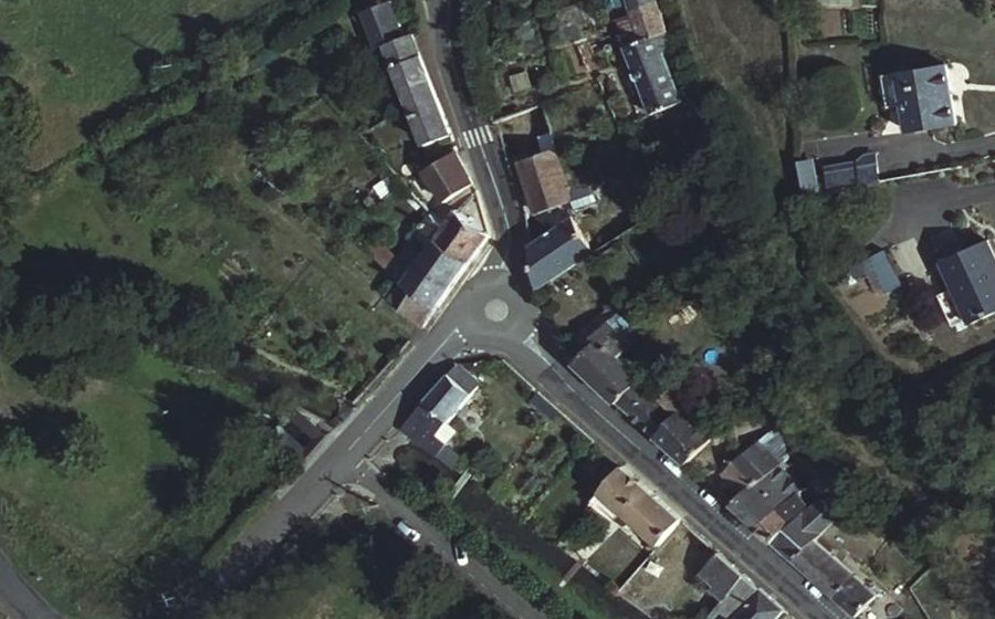Vue aérienne du Mini-giratoire n°1423982786