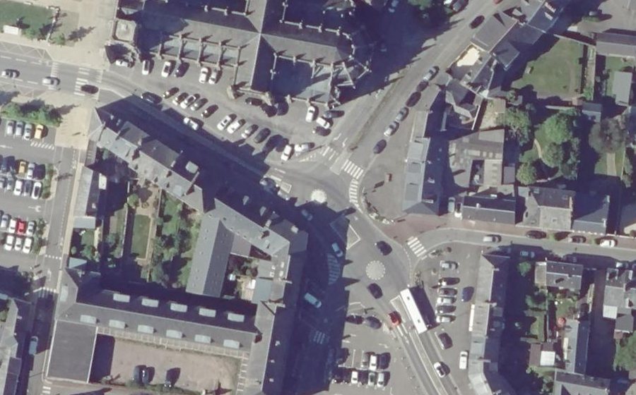 Vue aérienne du Mini-giratoire n°1424061451